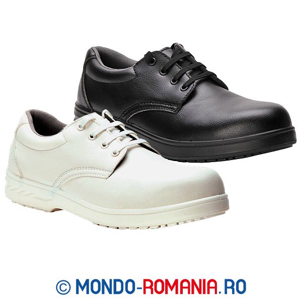 Echipament protectie - Pantofi albi de protectie MODERN